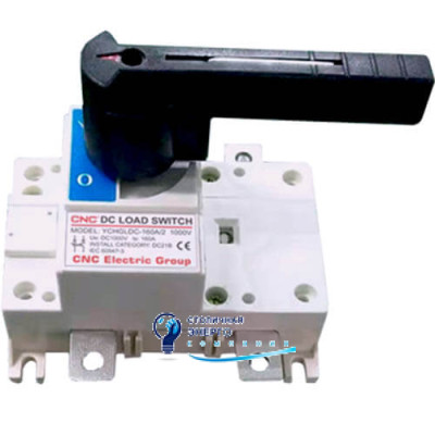 Вимикач-роз'єднувач CNC YCHGL-630 400А 2Р, 1500V, DС