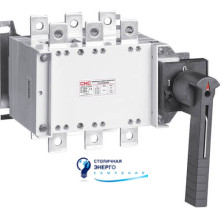 Выключатель-разъединитель перекидной CNC YCHGLZ1-1000А 3Р 400В