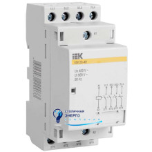 Контактор модульний КМ63-40 AC/DC IEK