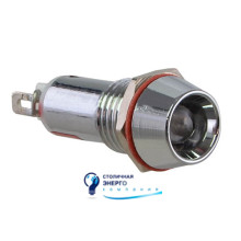 Сигнальная арматура AD22C-10 белая 220V AC