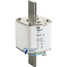 Плавкая вставка предохранителя ППНИ-39 габарит 3 100А IEK