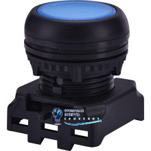 Кнопка-модуль утопл. с подсв. EGFI-B (синяя)