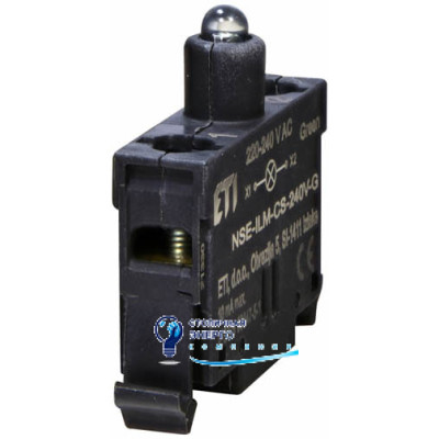 Модуль светодиодный NSE-ILM-CS-240V-G, зеленый LED 240V AC (для установки в корпус)