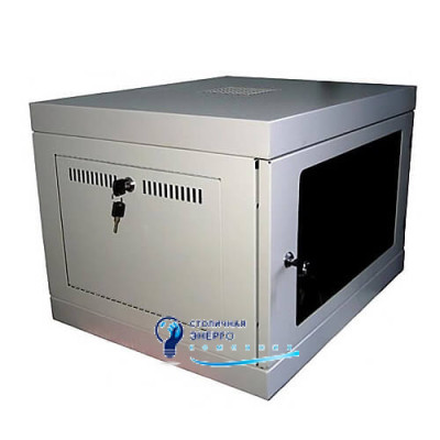 Шафа комутаційна настінна 6U 600x600