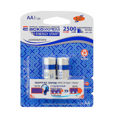 Акумулятор ENERGY START NH-AA2500 ES (blister 2)