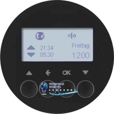 Таймер для вставки жалюзі KNX-quicklink R.1/R.3 чорний