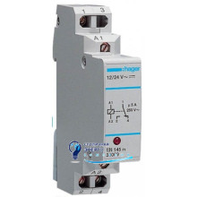 Реле интерфейсное с индикатором, 1W, 12-24V
