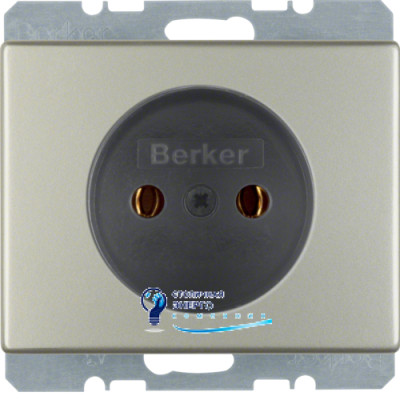 Розетка без з/к, нержавеющая сталь, 16А/250V ARSYS