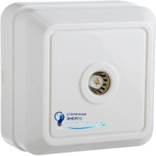 Розетка TV РЗtv-1-Ct-W (белая)