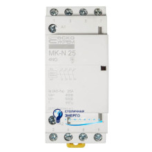 Контактор модульный MK-N 4P 25A 4NO 220V
