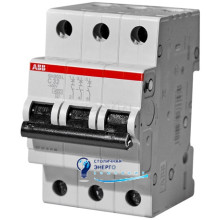 Автоматический выключатель ABB SH203-B10, тип B, 10А
