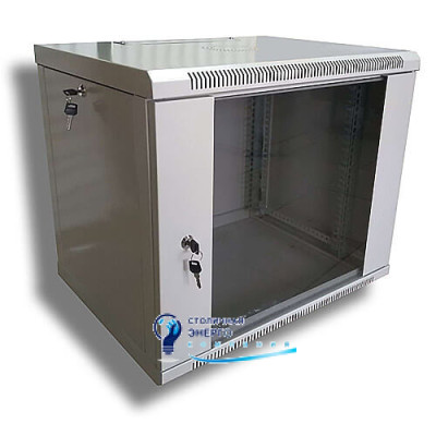 Шафа комутаційна настінна 9U 600x600