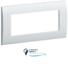 Рамка горизонтальная без верт.перегородок 5М «Systo» белый