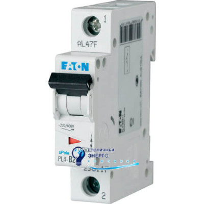 Автоматический выключатель Eaton PL4-C25/1