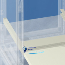 Полка выдвижная для шкафов DAE/CQE, Ш=800мм, Г=600мм, R5RE860, ДКС