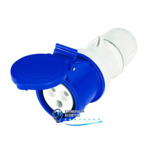 Розетка кабельная с безвинтовыми клеммами IP44 32A 2P+E 230В, DIS3133243F, ДКС