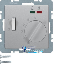 Терморегулятор для пола, с датчиком, 16А/250V, алюминий, Q.х