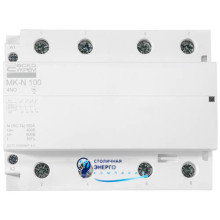 Модульний контактор MK-N 4P 100A 4NO 220V