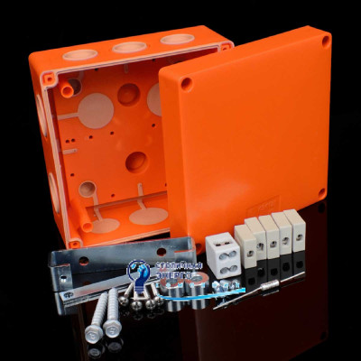 Коробка розподільча вогнестійка 126x126мм, KSK 125_PO6P