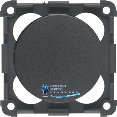 Диммер поворотный для ЛН та НВГЛ, антрацит матовий, 12V/10-60W, INTEGRO