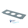 Рамка підлогової коробки, PP 80/3_LB