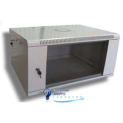Шафа телекомунікаційна настінна 4U 600x450 розбірна