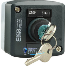 Пост XAL-D142H29 2-поз. переключатель с ключом