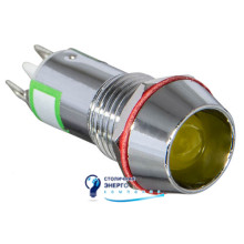Сигнальная арматура AD22C-12 желтая 24V AC/DC