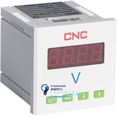 Вольтметр цифровой CNC YC-7K1-U 72x72мм 0,5 1ф 600В