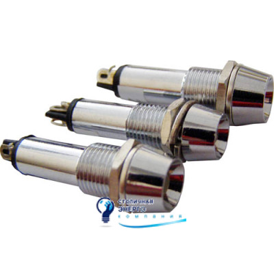 Сигнальная арматура AD22C-9 желтая 220V AC
