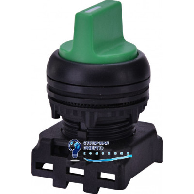 Выкл. поворотн. EGS2I-N240A-R (2-х поз., с фикс. 0-1, 45°, с модулем LED, 240V AC, красный)