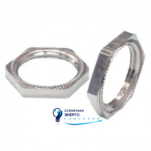 Гайка заземляющая, M32x1,5мм, никелированная латунь, тип А