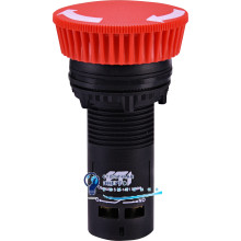 Кнопка монобл. грибок ECM-T10-R (отключение поворотом, 1NO, красная)