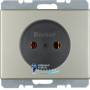 Розетка без з/к, нержавеющая сталь, 16А/250V ARSYS