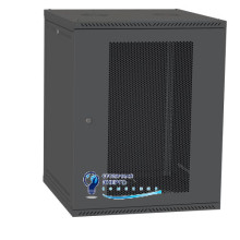 Серверный шкаф IPCOM СН-15U 600Х600 перфорация, черный