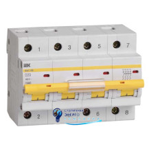 Автоматический выключатель ВА47-100 4Р 20А 10kA D IEK