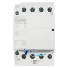 Модульний контактор MK-N 4P 40A 4NO 220V