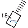 Пульт ДК 7-кнопок 18-каналів IP50 KNX quicklink
