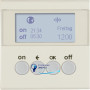Таймер для вставки вимикача KNX-quicklink S.1 білий