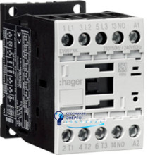 Контактор корпусный 3P+1НО, 230V-АС, 7А AC-3