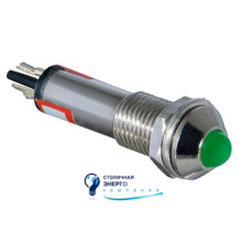 Сигнальная арматура AD22B-8 зеленая 220V AC