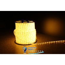 Уличный светодиодная лента Lumion Led Duralight 2-х жильная 240V. d=12мм. 2.77см 36диодив/м.100м/Цвет теплый б