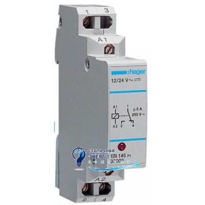 Реле інтерфейсне з індикатором, 1W, 12-24V
