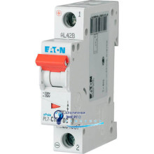 Автоматический выключатель Eaton PL7-C10/1-DC 250В DC 10А C