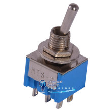 Тумблер MTS-203 ON-OFF-ON 3 пол. 6 конт.