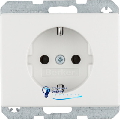 Розетка із з/к, полярна білизна, 16А/250V ARSYS