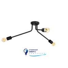 Светильник потолочный (люстра) Attic L-3 C400 Black