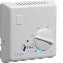 Термостат биметаллический, 230V/ 10А, контакт - НО, без контрольного индикатора