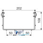 Лоток кабельний дротяний 110x200x3000 Kopos DZI 110X200_VEZ