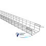 Лоток кабельний дротяний 110x200x3000 Kopos DZI 110X200_VEZ